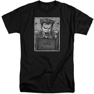 Joker Inmate Mugshot Tall T-Shirt