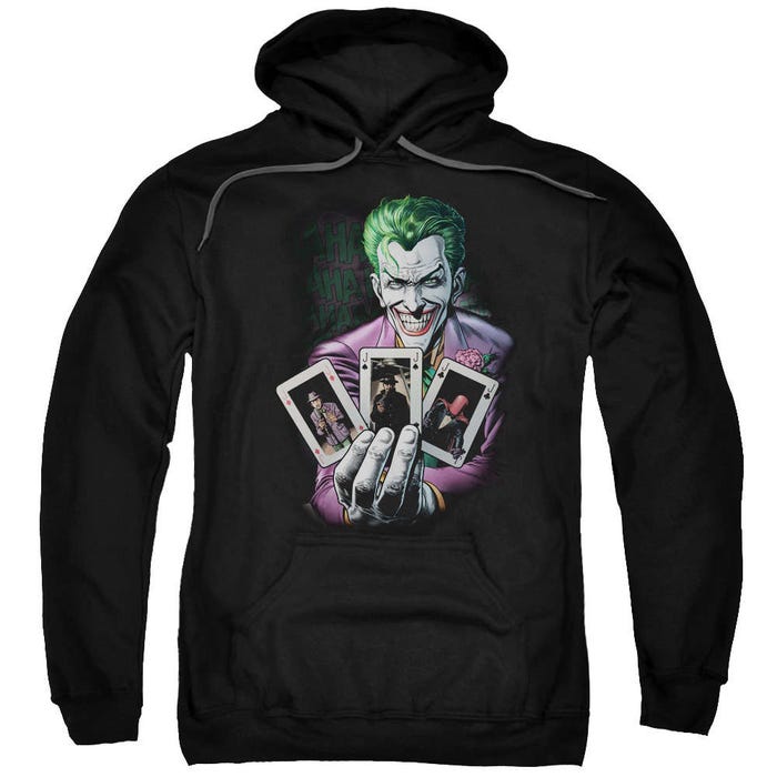 Joker Three Of A Kind Hoodie