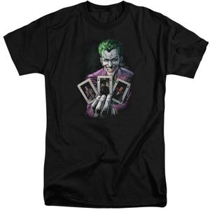 Joker Three Of A Kind Tall T-Shirt