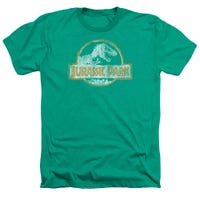 Jp Orange Jurassic Park Heather T-Shirt