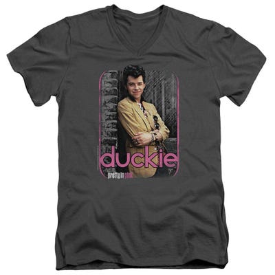 Just Duckie Pretty In Pink V-Neck T-Shirt