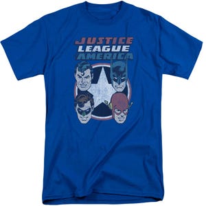 Justice League 4 Stars Tall T-Shirt