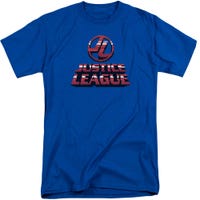 Justice League 8 Bit Jla Tall T-Shirt