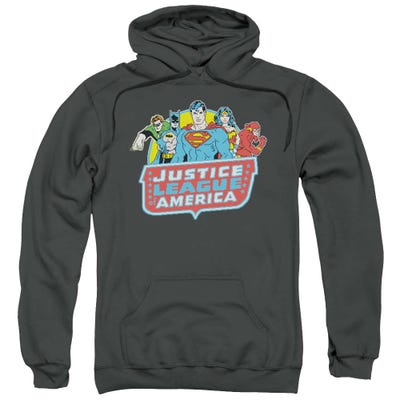 Justice League 8 Bit League Hoodie