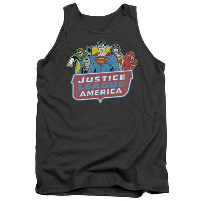 Justice League 8 Bit League Tank Top