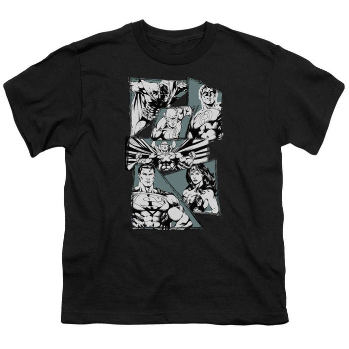 Justice League A Might League  Kids T-Shirt