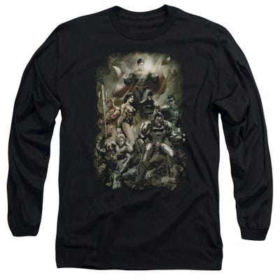 Justice League Aftermath Long Sleeve Shirt