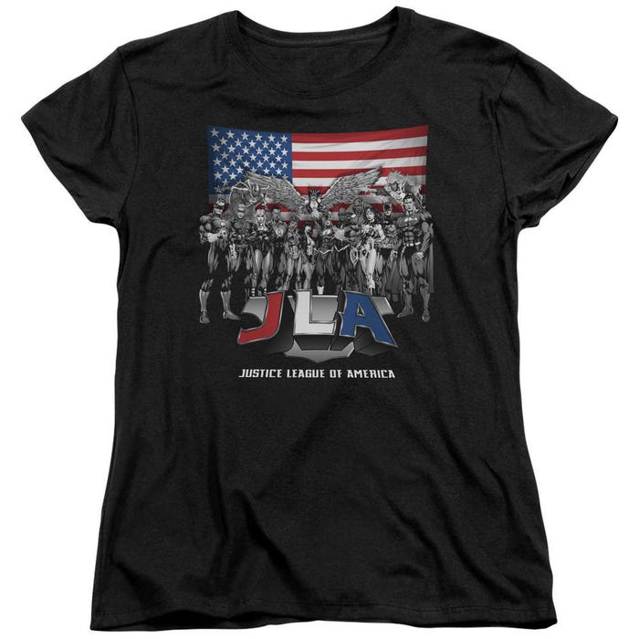 Justice League All American League Womens T-Shirt