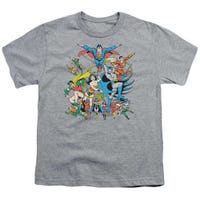 Justice League Assemble Classic Logo Kids T-Shirt