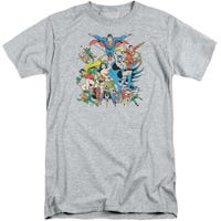 Justice League Assemble Classic Logo Tall T-Shirt