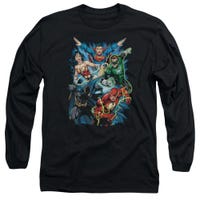 Justice League Assemble Long Sleeve Shirt