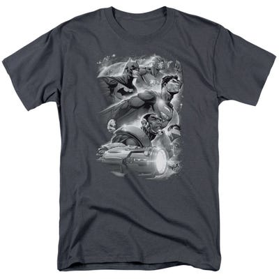 Justice League Atmospheric Retro T-Shirt