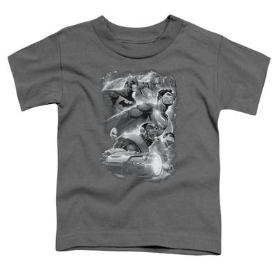 Justice League Atmospheric Retro Toddler T-Shirt