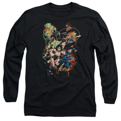 Justice League Battle Ready Long Sleeve Shirt