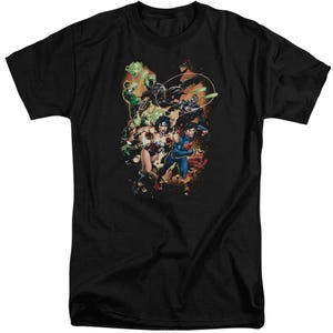 Justice League Battle Ready Tall T-Shirt