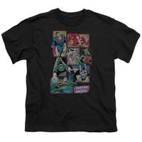 Justice League Boxes Kids T-Shirt