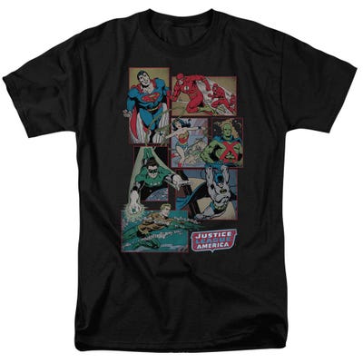 Justice League Boxes T-Shirt