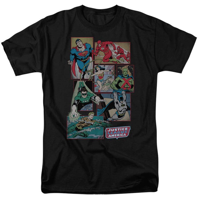 Justice League Boxes T-Shirt