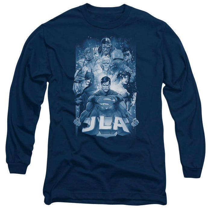 Justice League Burst Long Sleeve Shirt