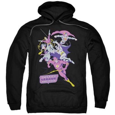 Justice League Colorful League Hoodie