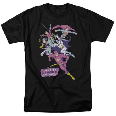 Justice League Colorful League T-Shirt
