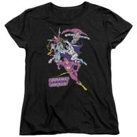 Justice League Colorful League Womens T-Shirt