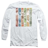 Justice League Columns Long Sleeve Shirt