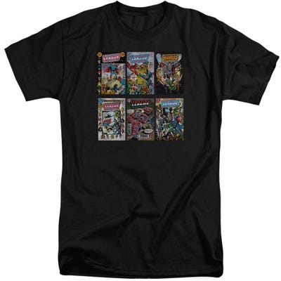Justice League Dco Covers Tall T-Shirt