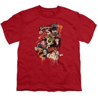 Justice League Dripping Characters Kids T-Shirt