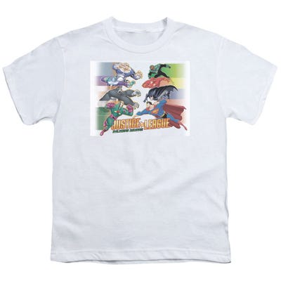 Justice League Evildoers Beware Kids T-Shirt