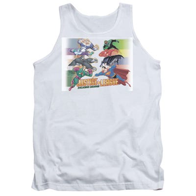 Justice League Evildoers Beware Tank Top