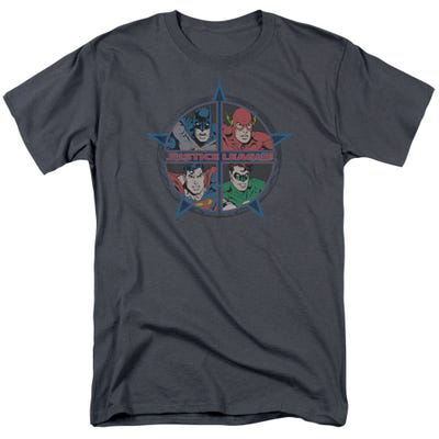 Justice League Four Heroes T-Shirt