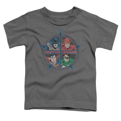 Justice League Four Heroes Toddler T-Shirt