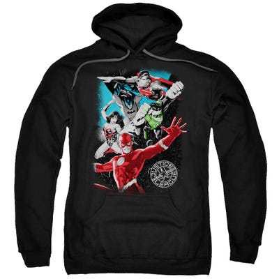 Justice League Galactic Attack Hoodie