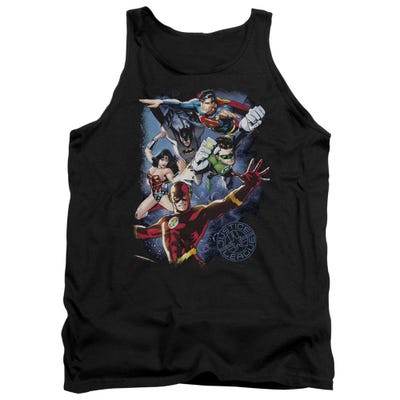 Justice League Galactic Attack Color Tank Top