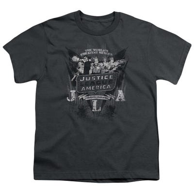 Justice League Greatest Heroes Kids T-Shirt