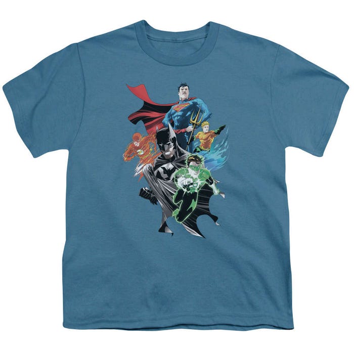 Justice League Group Shot Kids T-Shirt