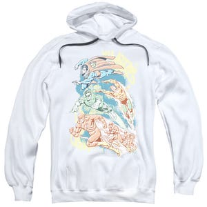 Justice League Halftone Lounge Hoodie