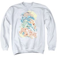 Justice League Halftone Lounge Sweatshirt
