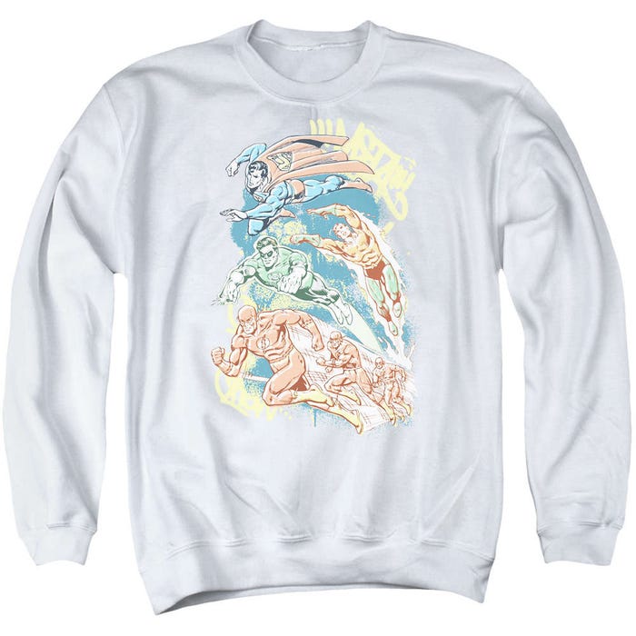 Justice League Halftone Lounge Sweatshirt