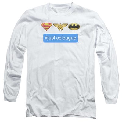 Justice League Hastag Jla Long Sleeve Shirt