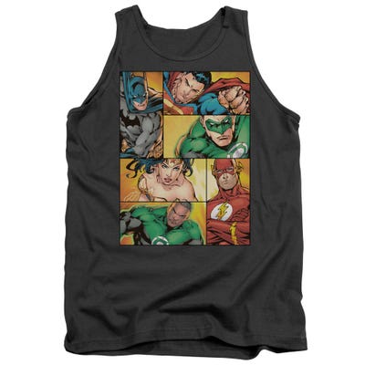 Justice League Hero Boxes Tank Top