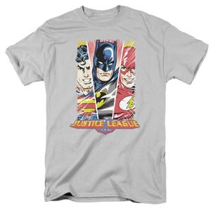 Justice League Hero Triptych T-Shirt