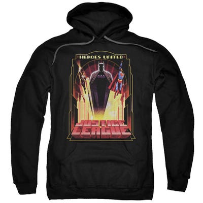 Justice League Heroes Unite Hoodie