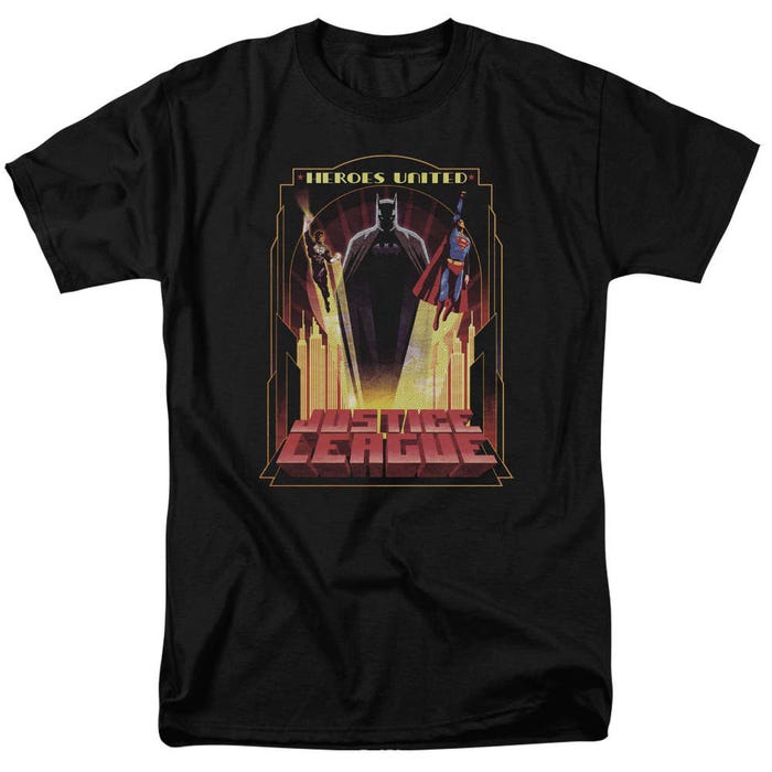 Justice League Heroes Unite T-Shirt