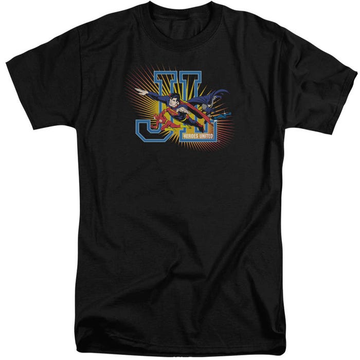 Justice League Heroes United Tall T-Shirt