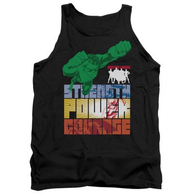 Justice League Heroic Qualities Tank Top