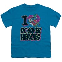 Justice League I Heart Dc Kids T-Shirt