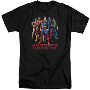 Justice League In League Tall T-Shirt