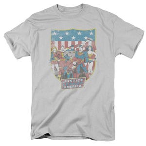 Justice League Jla American Shield T-Shirt